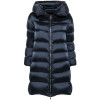 Синий пуховик с капюшоном ADD 10AW227