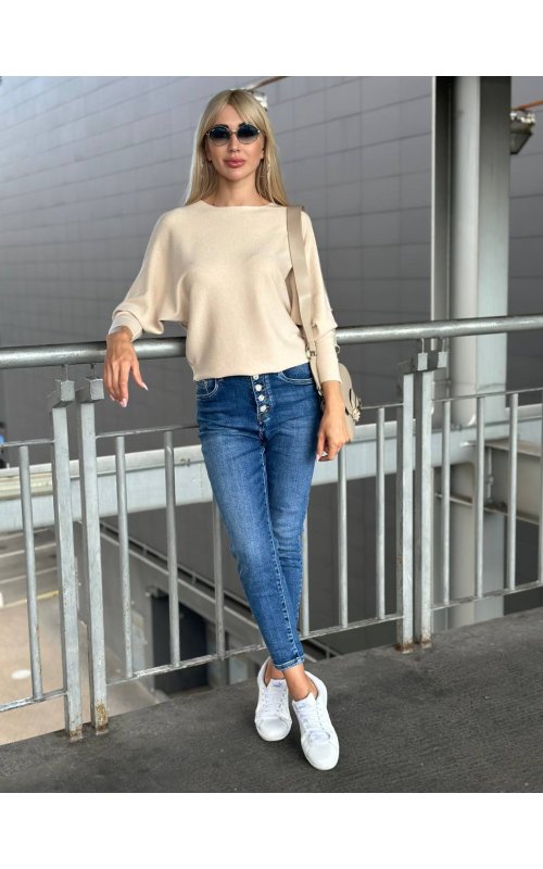 Сині завужені джинси Anna Pepe AP 7392 Сині завужені джинси Anna Pepe AP 7392