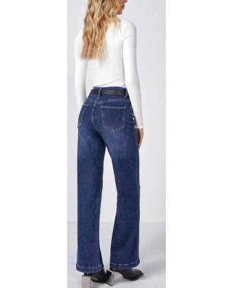 Синие джинсы Wide Leg Anna Pepe AP J-062
