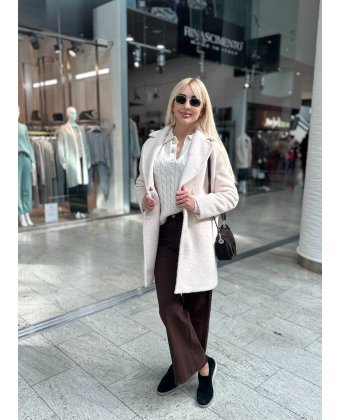 Коричневые джинсы палаццо Anna Pepe AP SJ1098