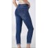 Синие джинсы MOM FIT Anna Pepe AP SJ1558