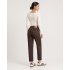 Коричневые укороченные джинсы прямого кроя Straight Fit Anna Pepe AP G5415-40 Коричневые укороченные джинсы прямого кроя Straight Fit Anna Pepe AP G5415-40