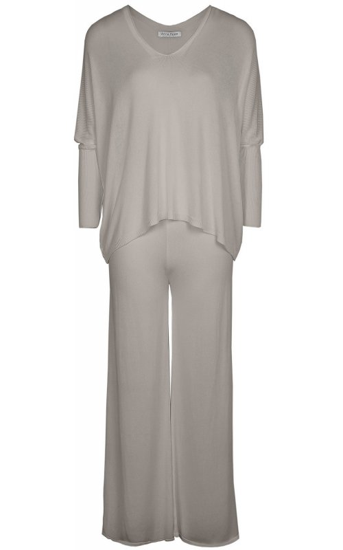 Бежевий трикотажний костюм Anna Pepe AP 32902 Бежевий трикотажний костюм Anna Pepe AP 32902