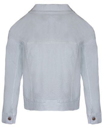 Белая джинсовая куртка Anna Pepe AP 2720-1