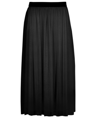 Черная длинная юбка с фатином Anna Pepe AP 3091