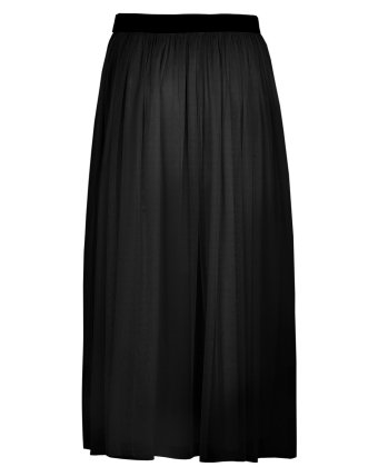 Черная длинная юбка с фатином Anna Pepe AP 3091