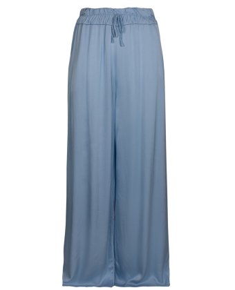 Голубые брюки палаццо с кулиской Anna Pepe AP 33136