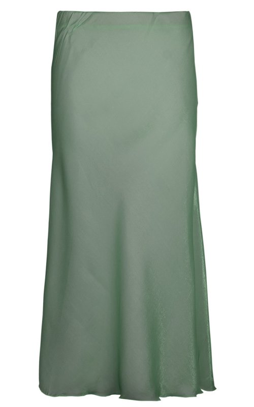 Зеленая длинная юбка Anna Pepe AP 3509 Зеленая длинная юбка Anna Pepe AP 3509