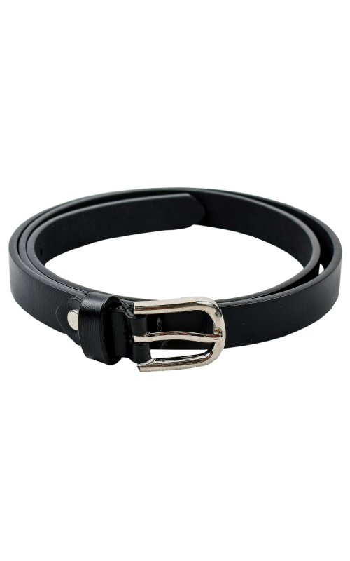 Черный женский ремень с пряжкой Anna Pepe AP Н012
