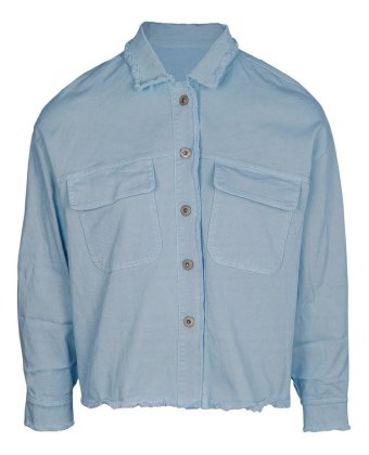 Женская голубая джинсовая куртка Anna Pepe AP 6211-1