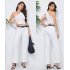 Белые джинсы Wide Leg Anna Pepe AP KM8802 Белые джинсы Wide Leg Anna Pepe AP KM8802