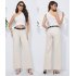 Бежевые джинсы Wide Leg Anna Pepe AP KM8802 Бежевые джинсы Wide Leg Anna Pepe AP KM8802