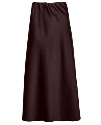 Коричневая длинная юбка Anna Pepe AP 7935
