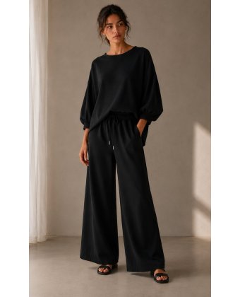 Женский черный костюм Anna Pepe AP М160