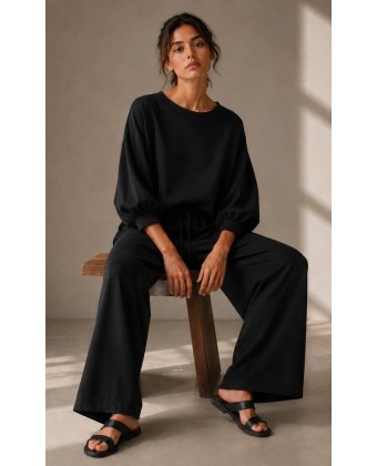 Женский черный костюм Anna Pepe AP М160