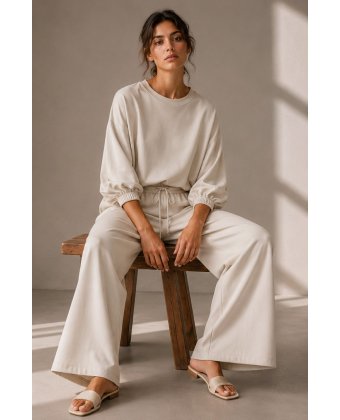 Женский бежевый костюм Anna Pepe AP М160