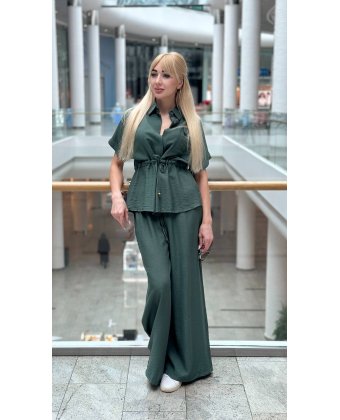 Женский зеленый костюм Anna Pepe AP 59628