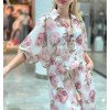 Женская блуза с принтом Розовые цветы Anna Pepe AP 37295