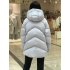 Женский лиловый пуховик с капюшоном BLANCHETT GOOSE BG 754/500 Женский лиловый пуховик с капюшоном BLANCHETT GOOSE BG 754/500