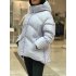 Женский лиловый пуховик с капюшоном BLANCHETT GOOSE BG 754/500 Женский лиловый пуховик с капюшоном BLANCHETT GOOSE BG 754/500