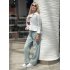 Жіночі блакитні джинси wide leg Anna Pepe AP SJ1528