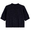 Черный джемпер с горловиной IMPERIAL M3025770