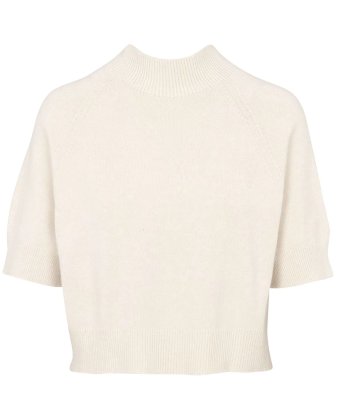 Молочный джемпер с короткими рукавами IMPERIAL M3025857