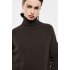 Коричневий джемпер з високим коміром та довгими рукавами IMPERIAL M3025957