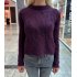 Бордовый джемпер с узором Kontatto K 3M0893CN